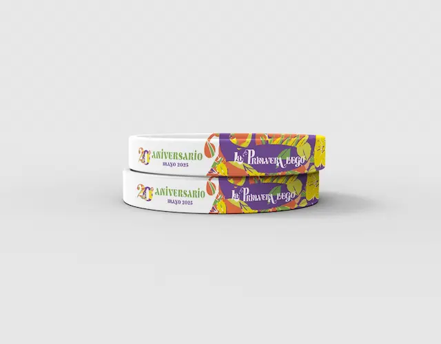 Pulseras 20°Aniversario